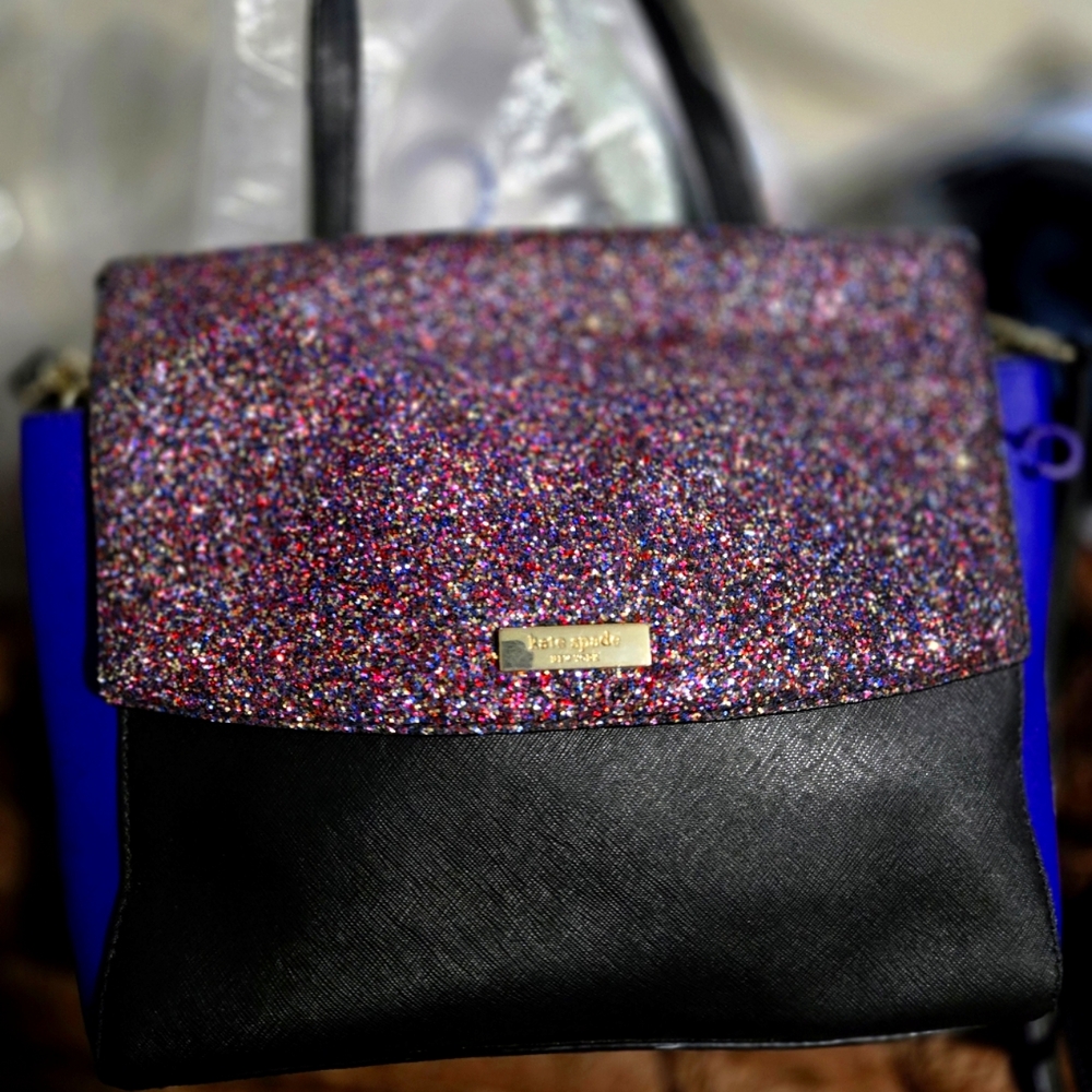 Kate Spade laurel way glitter bag